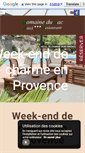 Mobile Screenshot of hoteldomainedulac.com